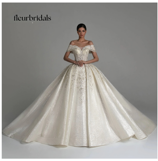 Luxury Ball Gown Wedding Dresses 2024 Sweetheart Beading Exquisite Embroidery Princess Wedding Gown